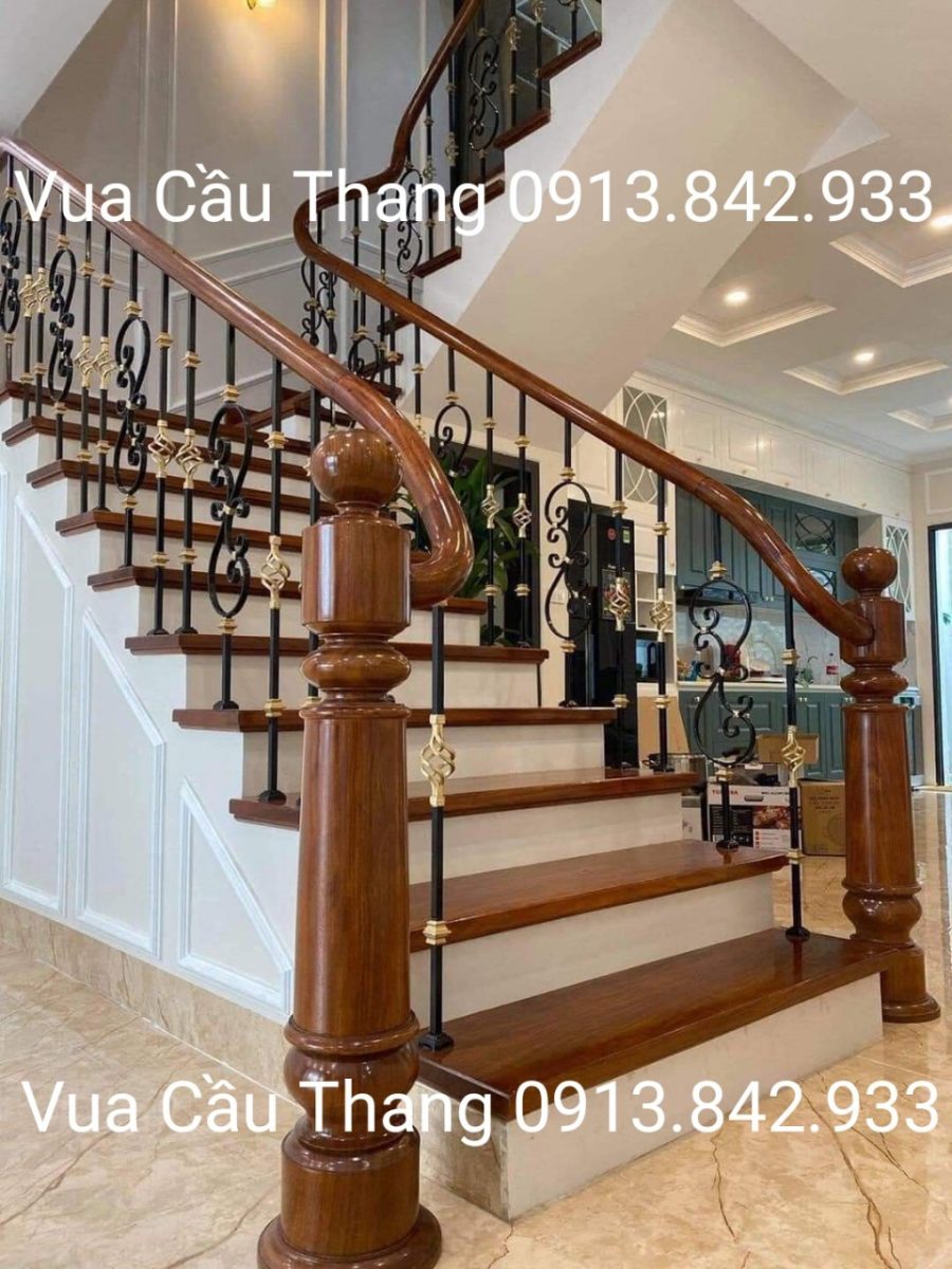 Cầu Thang Sắt Nghệ Thuật 09